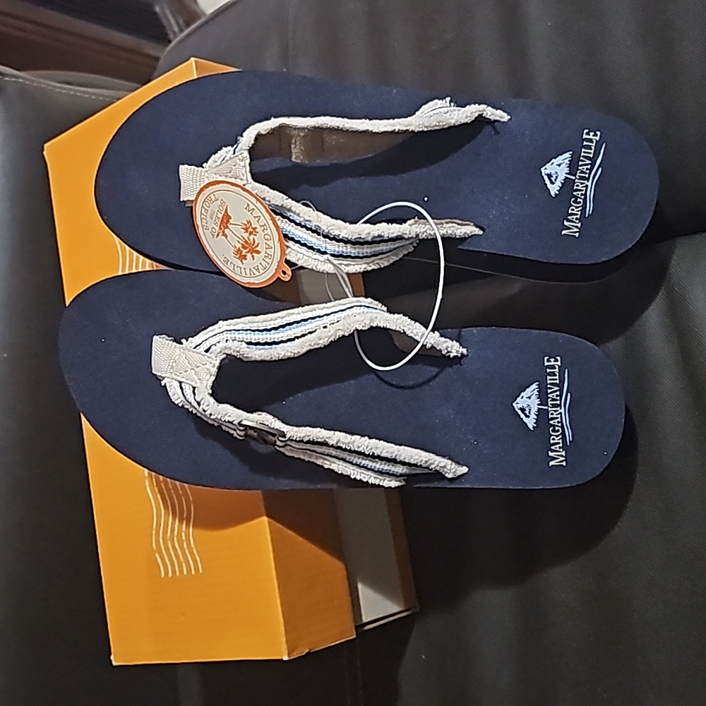Blue Margaritaville Beach Classic Thongs